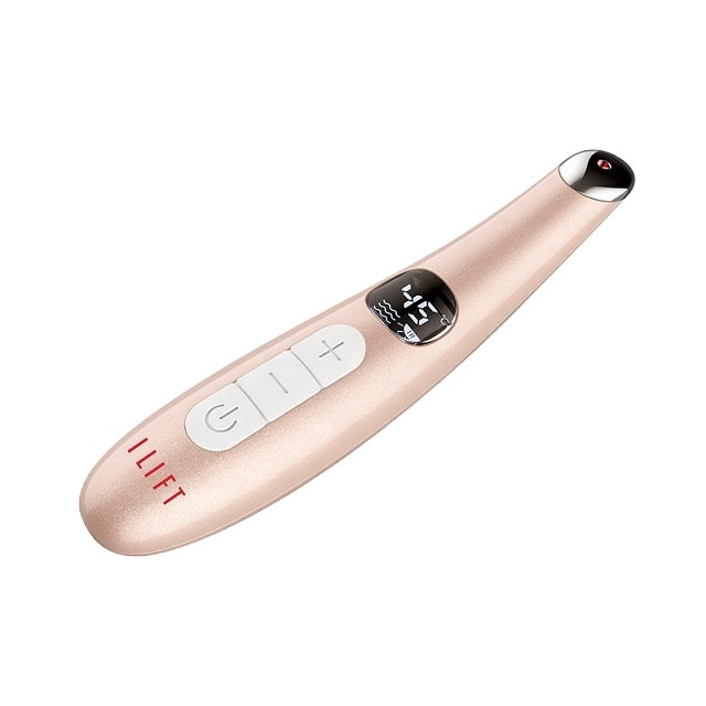 Eye massager with vibration and red light technology, firming, tightening skin, treating dark circles 