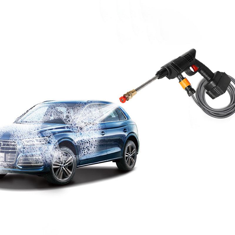 Electric wireless automatic car wash water gun 