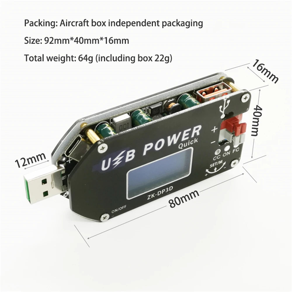 15W Multi-Function Digital USB Power Controller