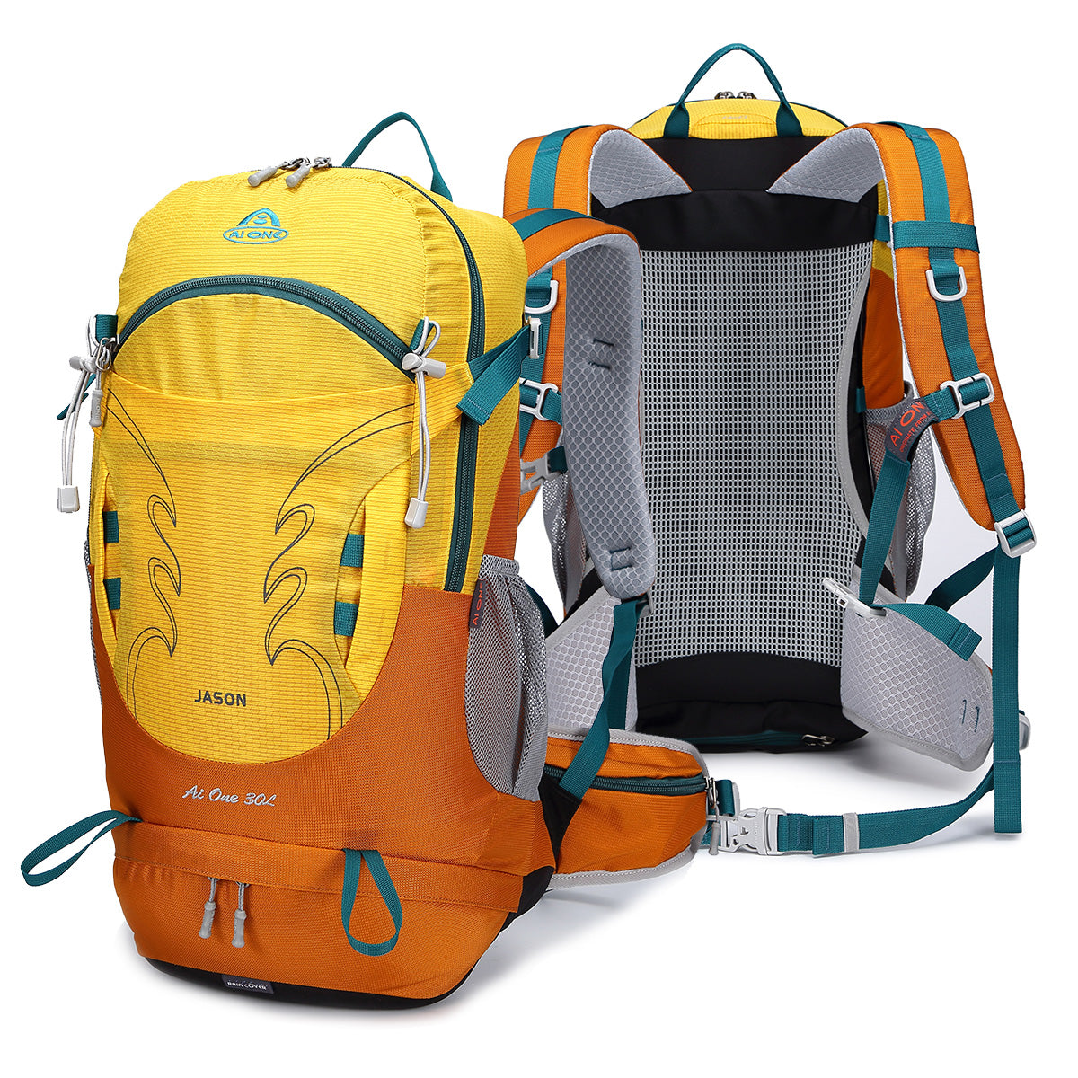 Ba lô Thể thao Leo núi và Dã ngoại ngoài trời Nylon 30L Thiết kế mới