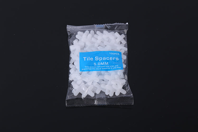 White Plastic Kitchen Bathroom Floor Tile Leveling System Multi Size 