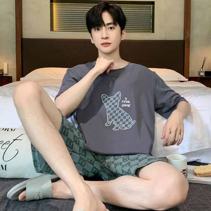 SAMWESTART Men's Modal Cotton Cool Summer Pajamas