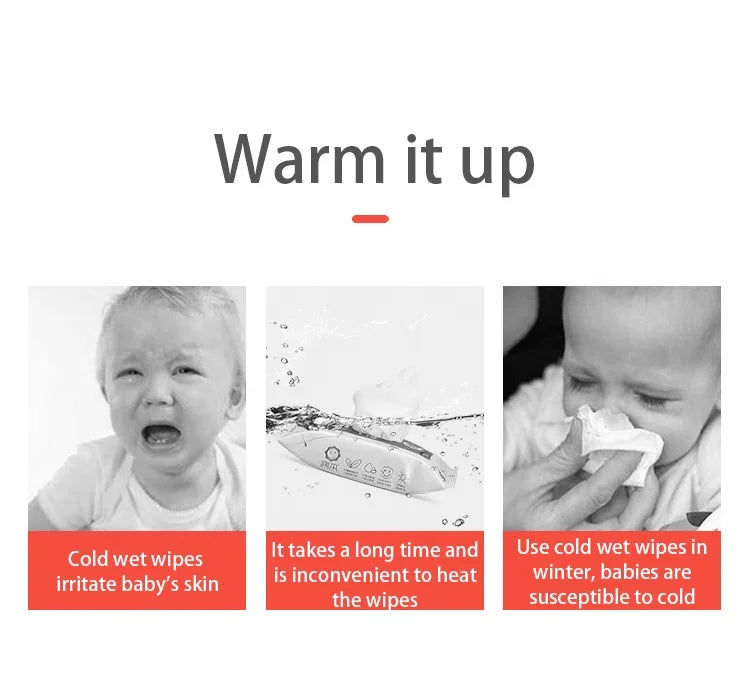 Tên sản phẩm: Khăn Ủ Ấm Di Động USB Cho Bé - Tiện Dụng