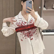 Bộ Đồ Ngủ Nữ Mùa Xuân Samwestart Dài Tay Thoáng Mát