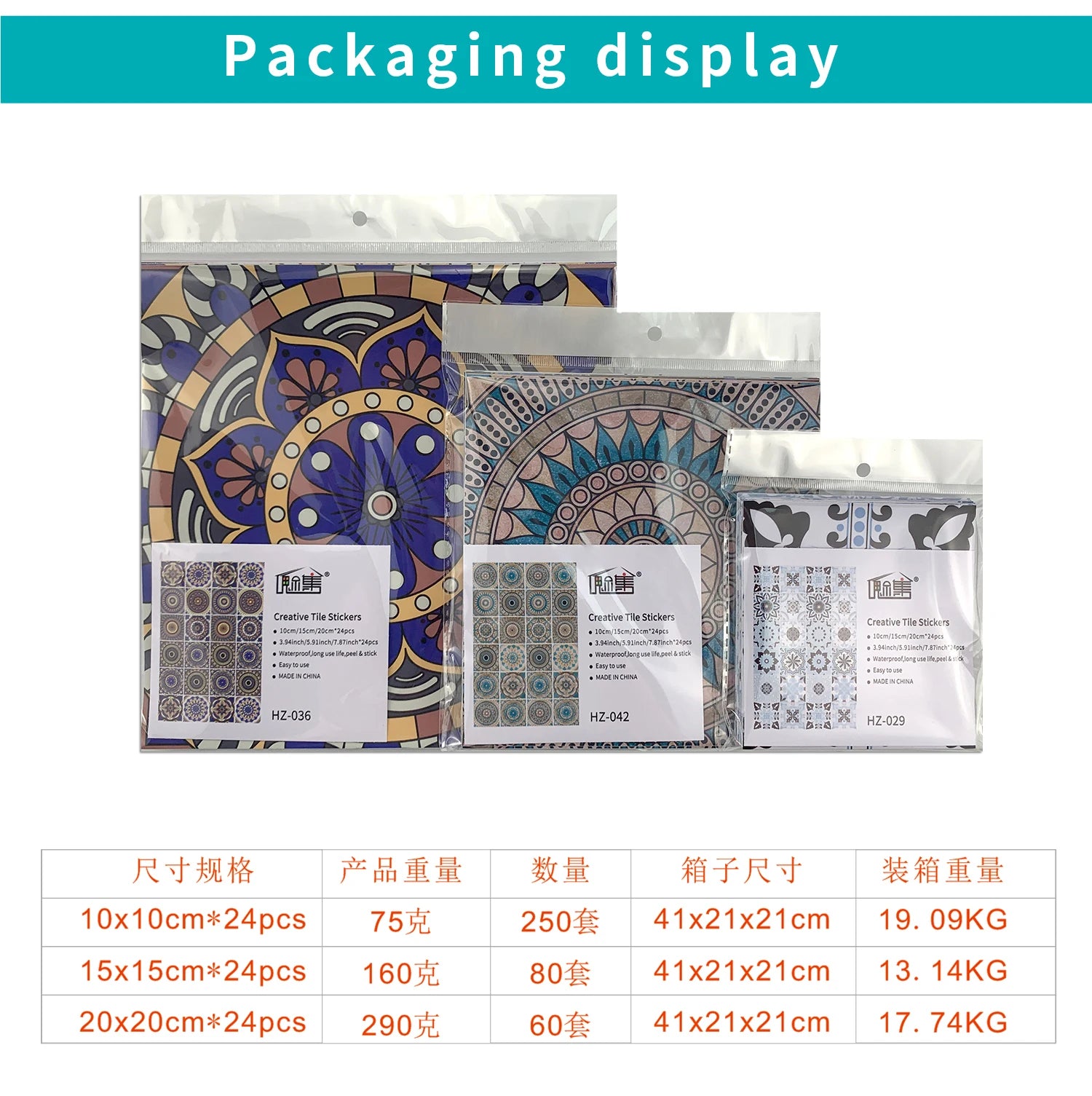 24pcs Retro Gray Kitchen Tile Sticker Wall Waterproof Self Adhesive Wallpaper PVC Furniture Cabinet Surface DIY Decorative Decal