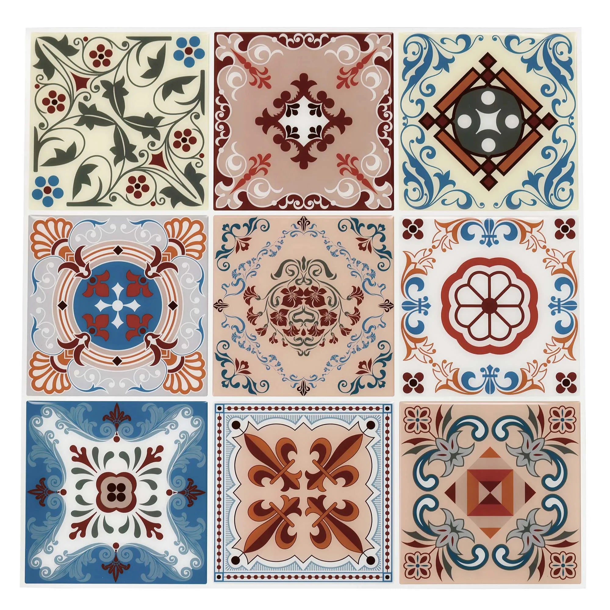 Jeedeson Decorative Fireproof Moroccan Wall Tiles