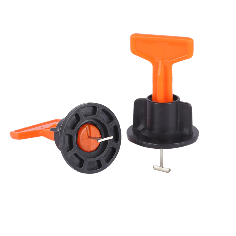 Installation kit and plastic wedges for tiles 