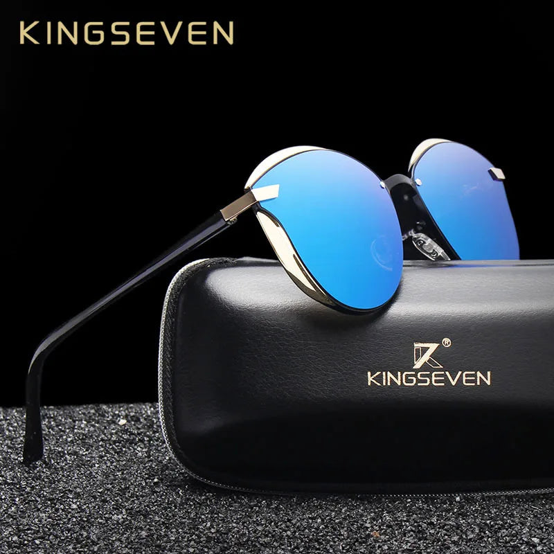Kính Râm Nữ KINGSEVEN 2023 UV400 Sang Trọng, Thời Trang - Daisan Mart