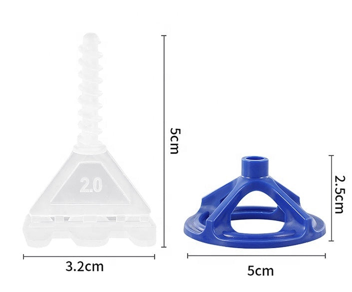 Durable Tile Accessories Spin Doctor Plastic Rotating Tile Leveling System 