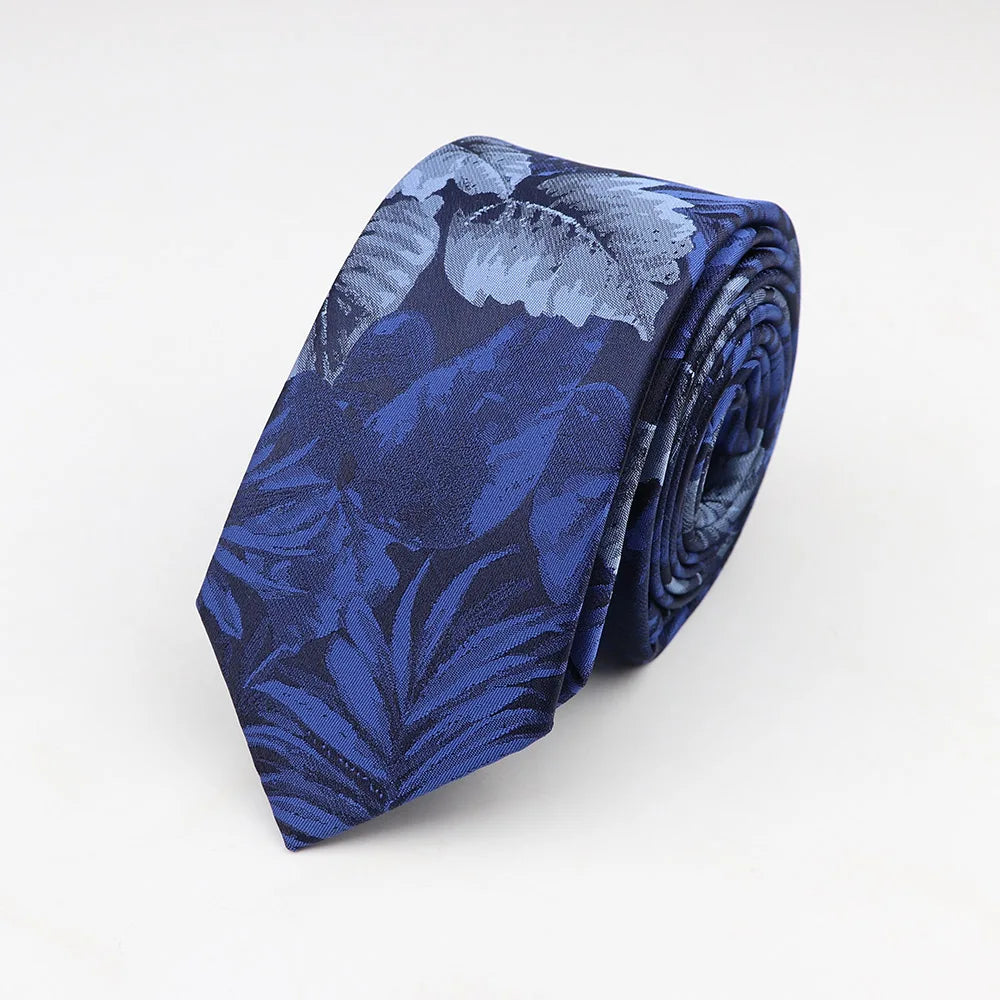 Cà Vạt Nam Công Sở Họa Tiết Thanh Lịch 6cm