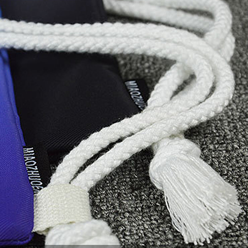 Custom eco friendly drawstring backpack with zipper pocket, colorful, waterproof, printed, polyester lined, logo display - gift 