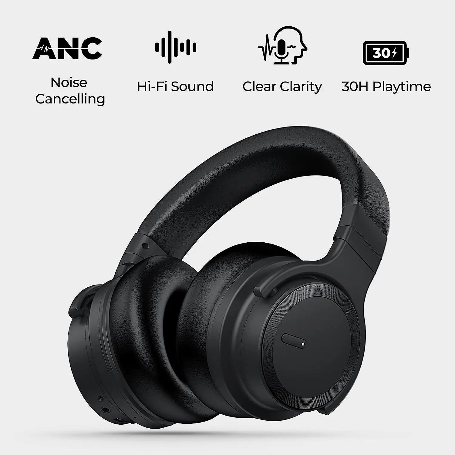 ANC BT 5.4 Gaming Pro Wireless Noise Cancelling Headphones