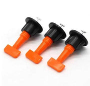 T-shaped plastic tile leveling system, tile leveling clamp, pliers 