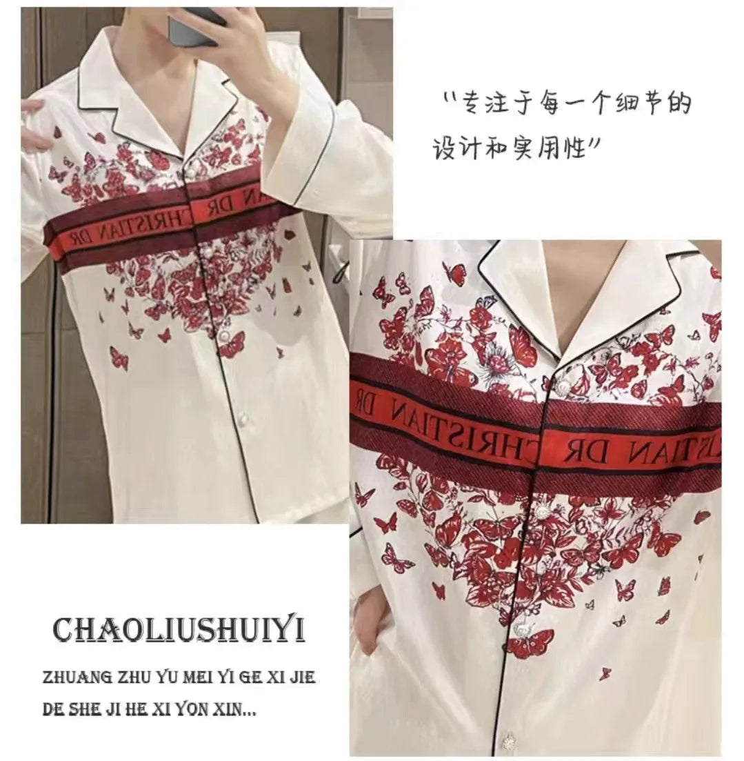 Bộ Đồ Ngủ Nữ Mùa Xuân Samwestart Dài Tay Thoáng Mát