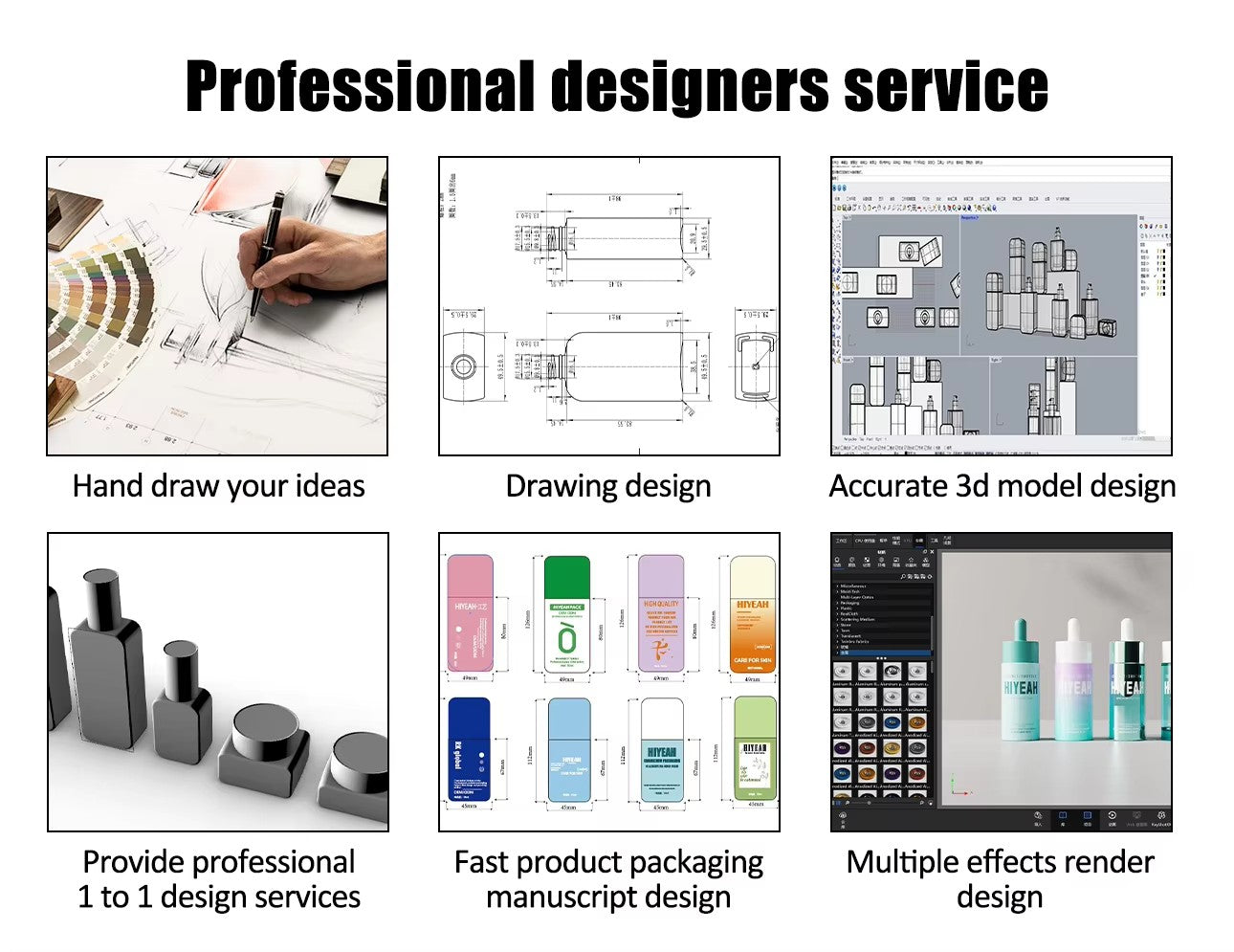 Skin care lotion, essence and serum set 