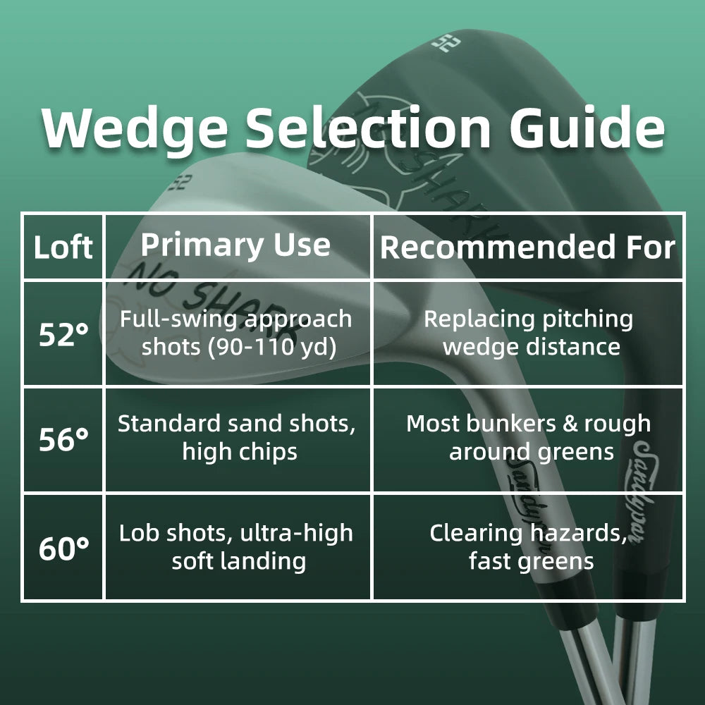 Gậy Golf Tùy Chỉnh Logo - Wedge & Chip Nam Nữ Phải