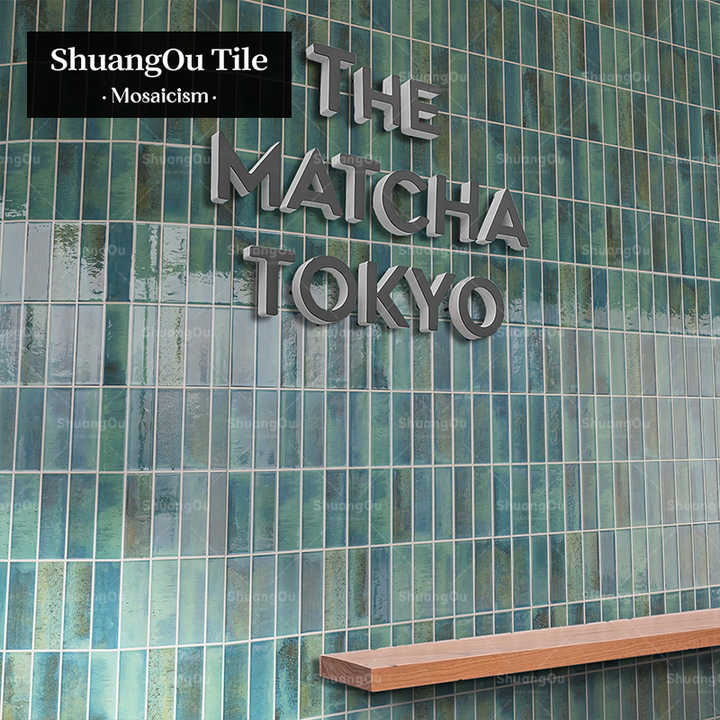 Porcelain mosaic hotel bathroom shower wall decoration marble mosaic tiles restaurant shopping mall wall tiles 