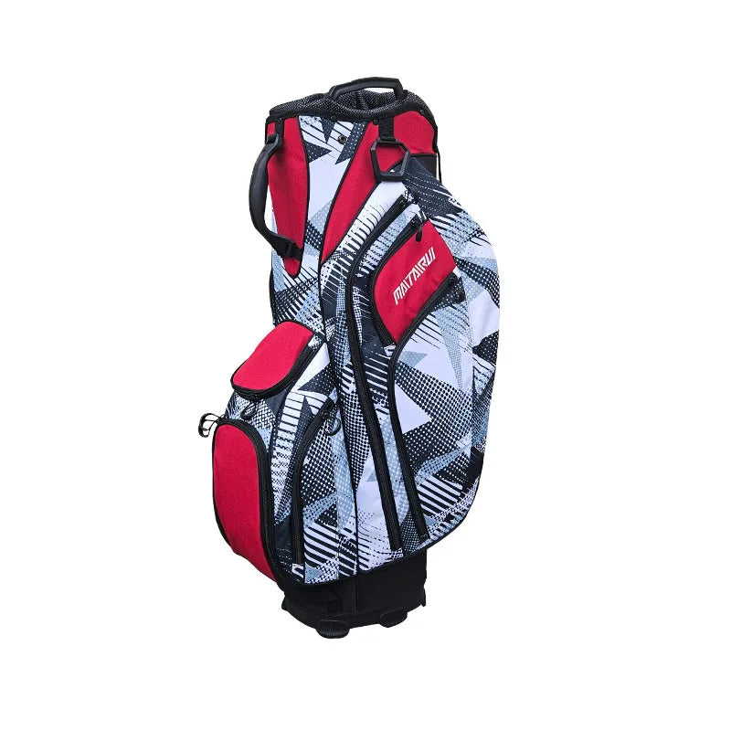 Lightweight 14-Compartment Waterproof Nylon Golf Bag