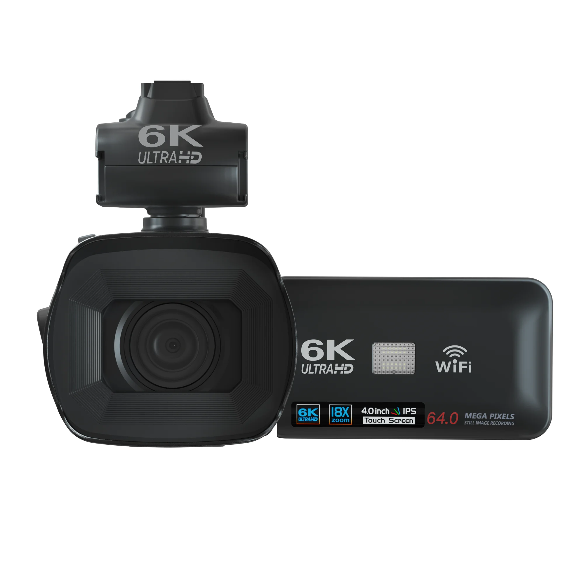 6K 64MP 30X Zoom WIFI Livestream YouTube Camera