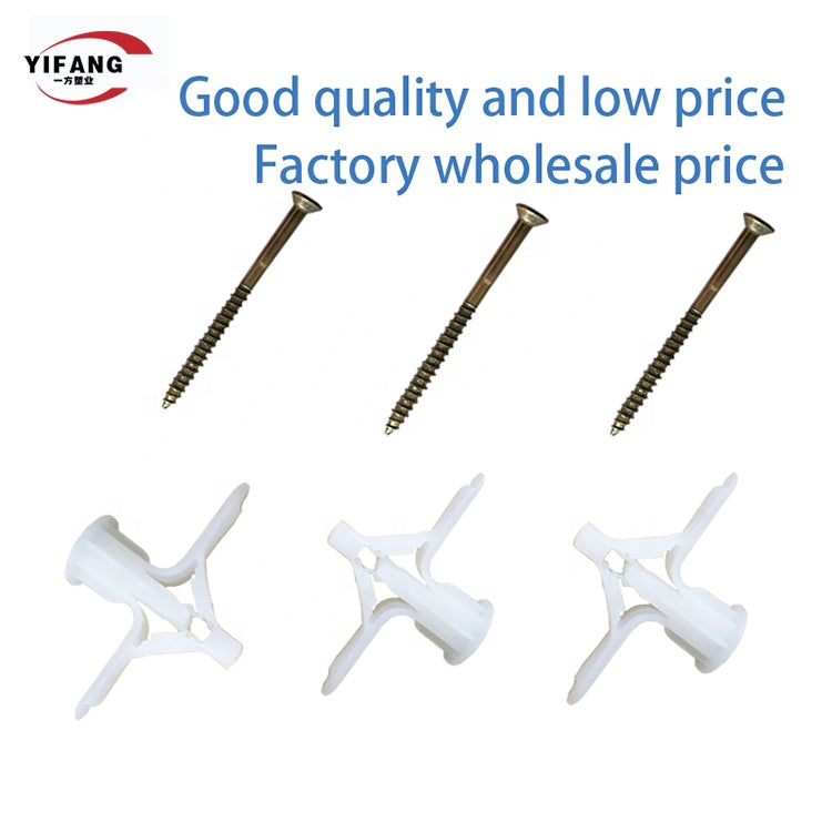 Nylon plastic expansion bolt 13*30 for gypsum board 