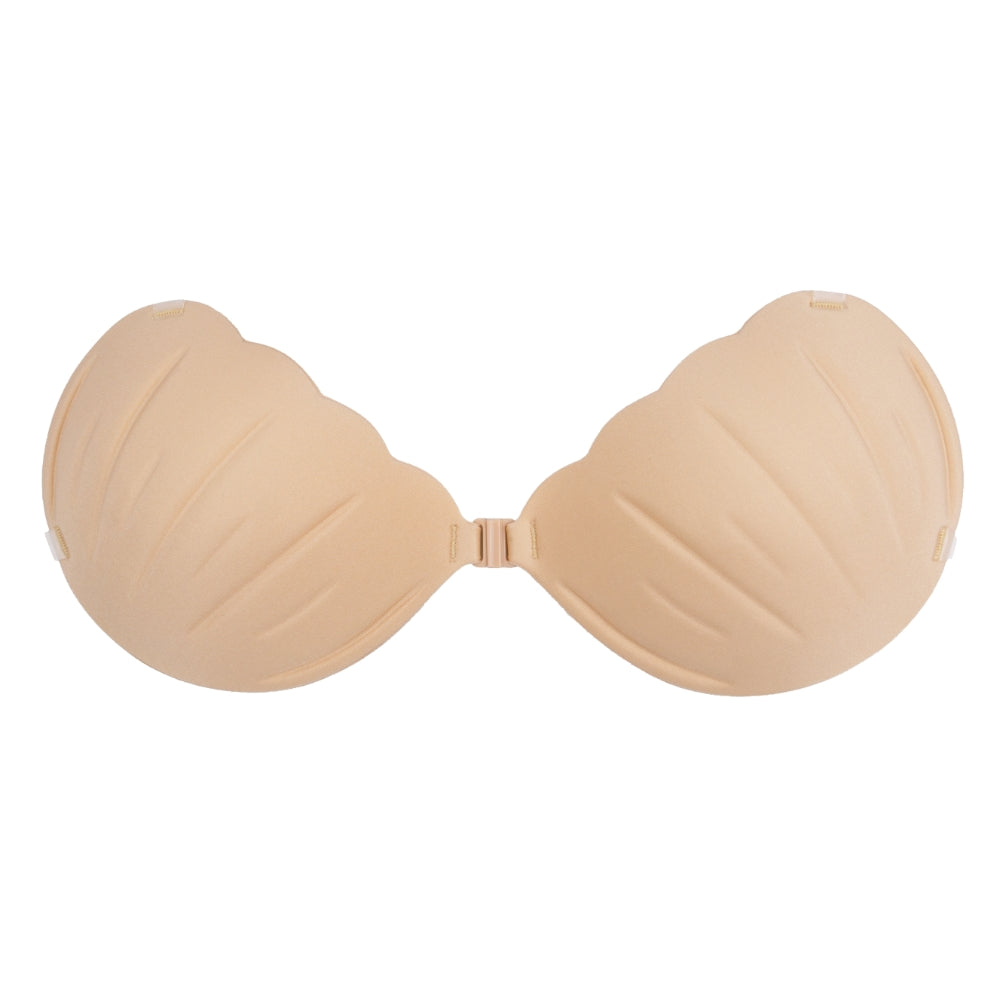 Áo ngực nâng ngực nữ thoải mái không dây dán silicone, tàng hình, tái sử dụng, hình vỏ sò 3D, chống thấm nước, thoáng khí - Daisan Mart