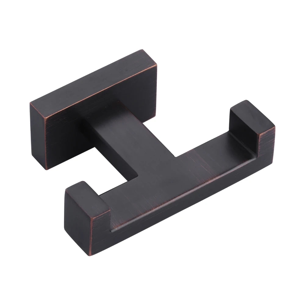 Modern 304 Stainless Steel Wall Hook, Glossy Black