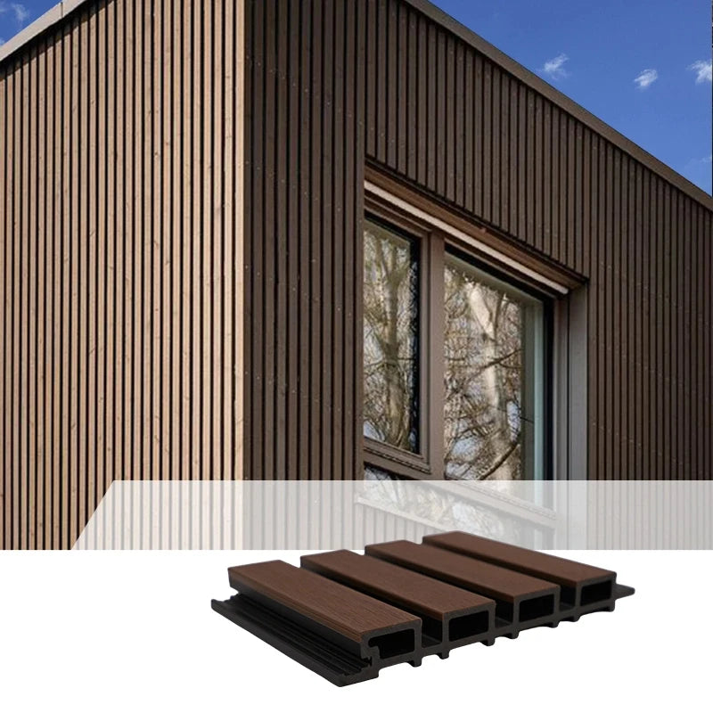 Ultra Durable UV Resistant WPC Outdoor Wall Panels