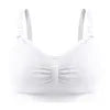 Adjustable Anti-Sagging Breastfeeding Bra Steel Ring-Free Upper Buckle Pregnant Women's Maternity Underwear Featuring Breast Pad - Daisan Mart