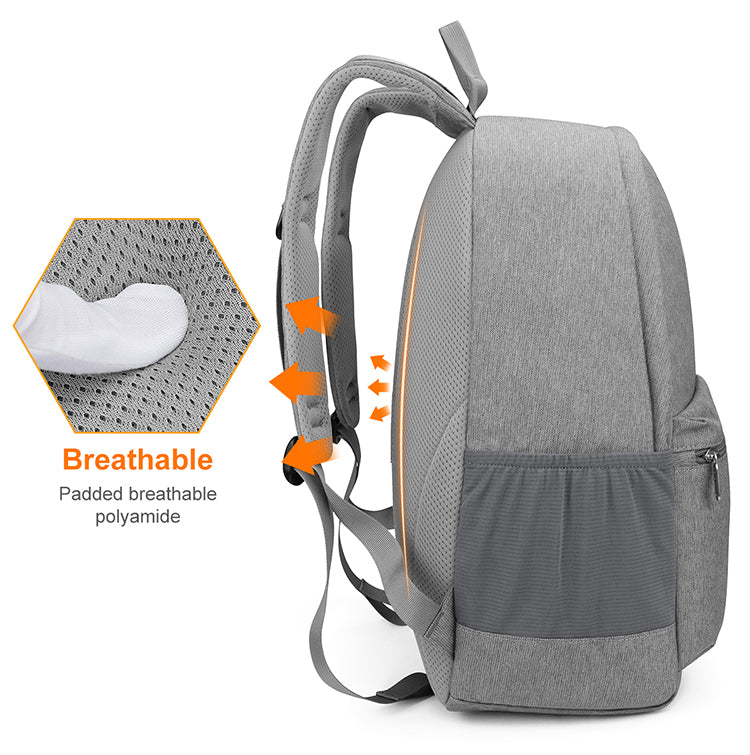 NEVO RHINO Student Computer Backpack Multi-gender, Large Capacity, Waterproof Oxford Fabric, Lightweight 