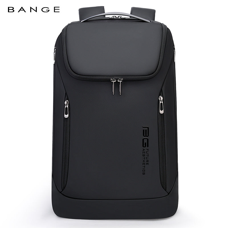 BANGE Bán sỉ nhà máy Công sở USB Tùy chỉnh Học sinh Ba lô Mochila Chống thấm nước Du lịch Nam Ba lô Laptop
