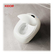 High-tech Japanese egg-shaped smart toilet for bathroom with smart function, automatic floor installation, self-cleaning 