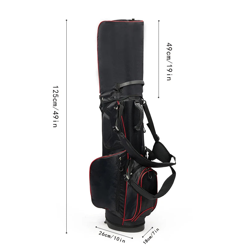 5 Compartment Waterproof Golf Bag Shoulder Bag with Custom Logo