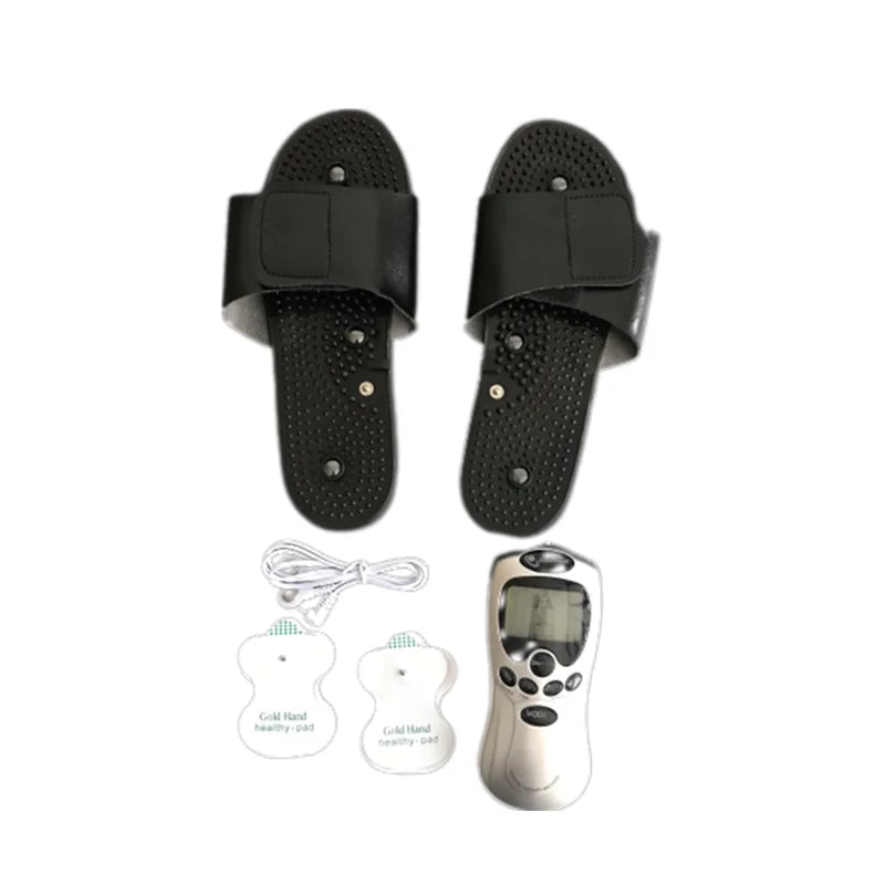 8 Mode Electric Pulse Massager Therapy Gloves and Slippers