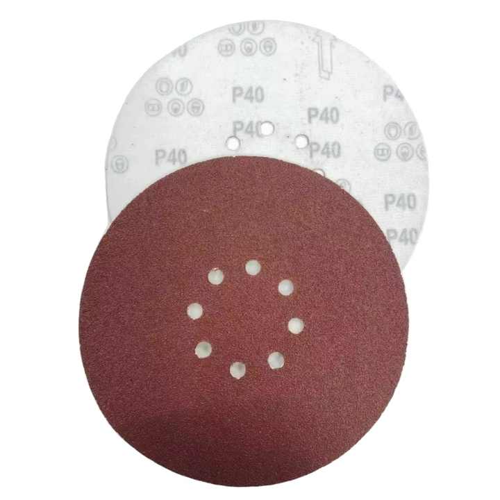 36-2000 Grit Aluminum Oxide Multi Hole Drywall Sanding Disc Cheap Sandpaper Hook Loop 