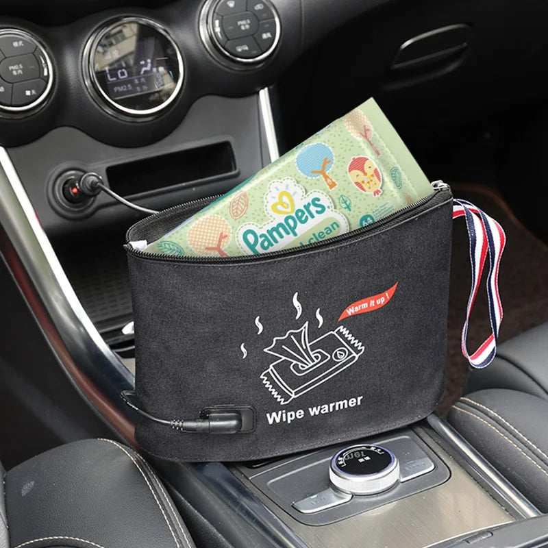 Tên sản phẩm: Khăn Ủ Ấm Di Động USB Cho Bé - Tiện Dụng