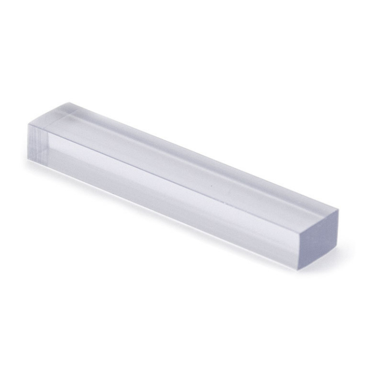 Khối lắp đặt nhựa CRL màu trong suốt 5/32&quot; X 1/4&quot; X 2&quot; Vật liệu Acrylic Miếng đệm cửa kính vuông