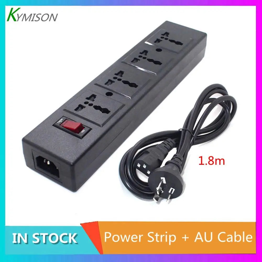 Ổ cắm đa năng 4 lỗ PDU quốc tế 2500W cho C14/C13 - Daisan Mart