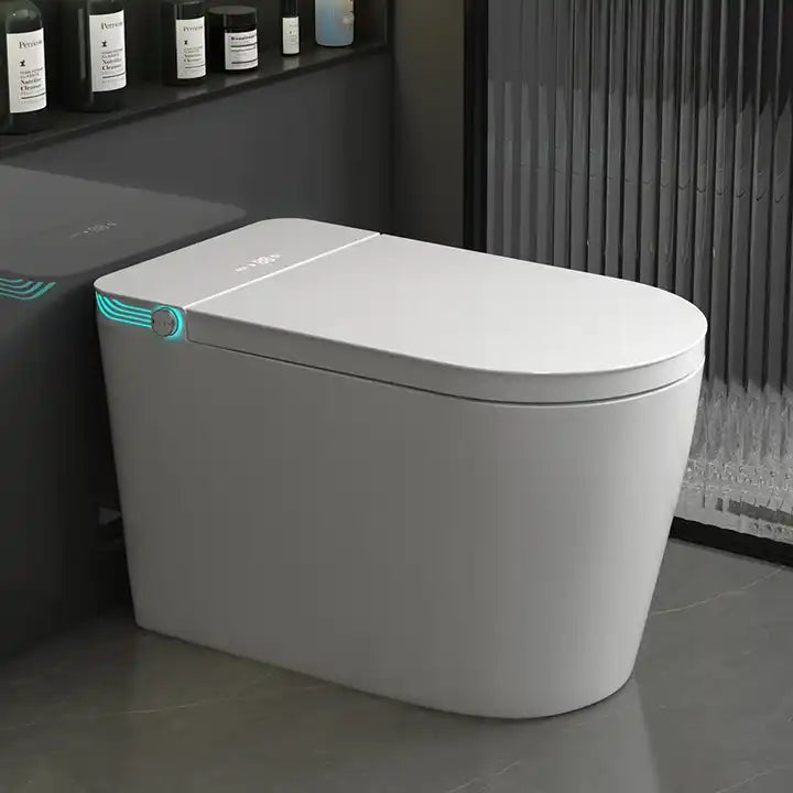 Best Selling Automatic Ceramic Smart Toilet With Water Tank 