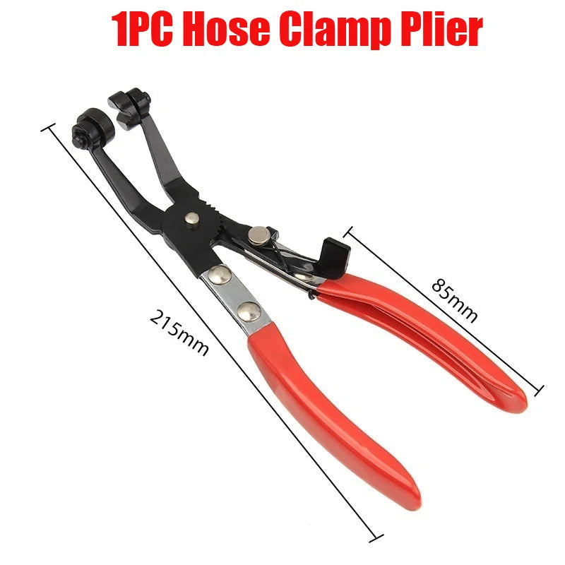 75/115PCS Car & Truck Spring Clips Fuel Oil Water Hose Clip Pipe Tube Clamp Fastener with 1PC Hose Clamp Pliers Set - Daisan Mart