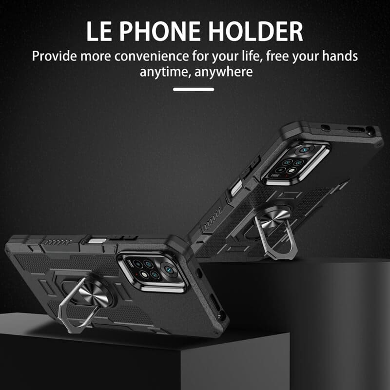 Mobile Phone Accessories Armor Shockproof Case with Camera Ring Holder for iPhone 14 13 15 12 Pro Max 