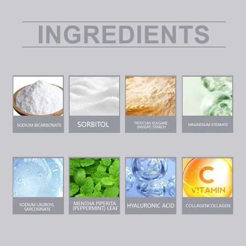 Oralhoe Mint Gentle Teeth Cleaning Fresh Breath Clean Daily Care Powder