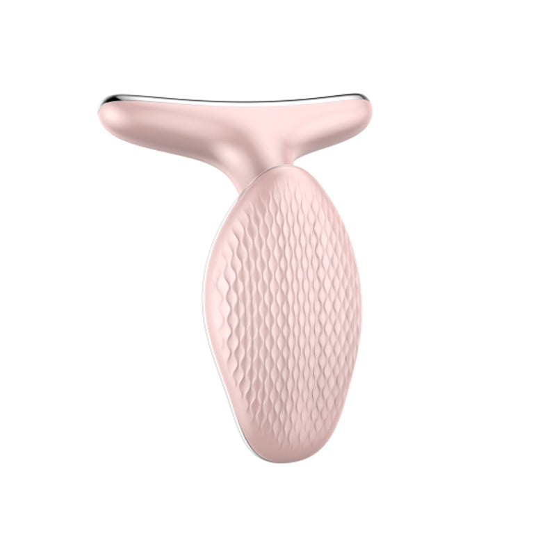 Smart Microcurrent EMS Electronic Facial &amp; Neck Lifting and Massager Device for Home Use with Heat, Beauty and Shoulder Care 