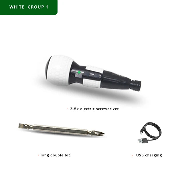 Electric Screwdriver 3.6V Cordless Drill 1800mah Lithium Battery Super Torque Mini Power Tools Automatic And Manual Led Light