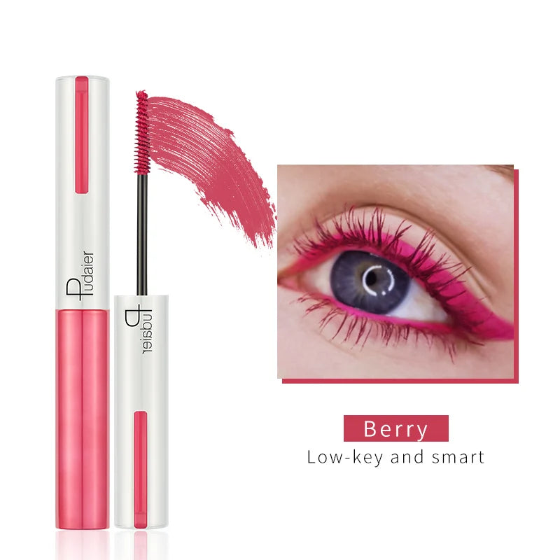 4D White Mascara Long Natural Curl Waterproof