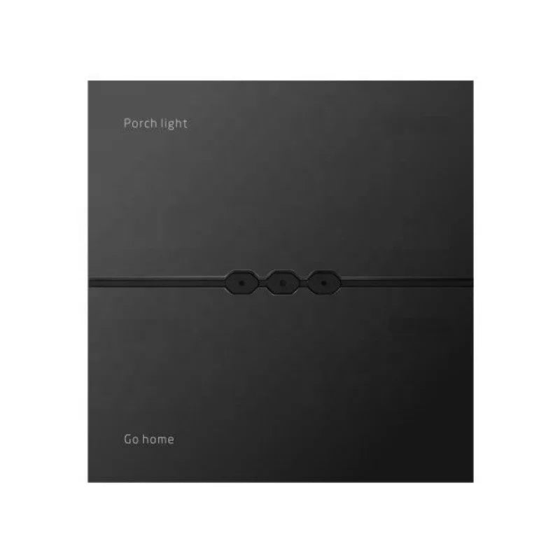 HUAYAN 2-Button Zigbee Smart Switch UK Standard