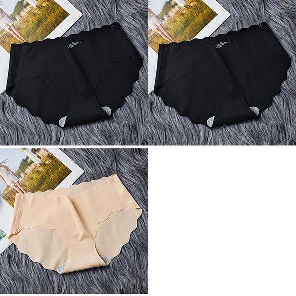 3-Piece Women's Underwear, Cool, Stretchy, Seamless