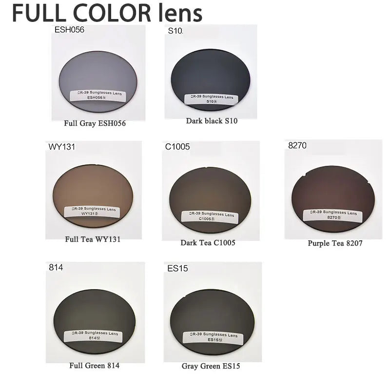 A Pair Of Optical Tinted Lens Dyed Myopia Presbyopia Aspheric Prescription Scratch-resistant 1.56 1.61 1.67 Index - Daisan Mart