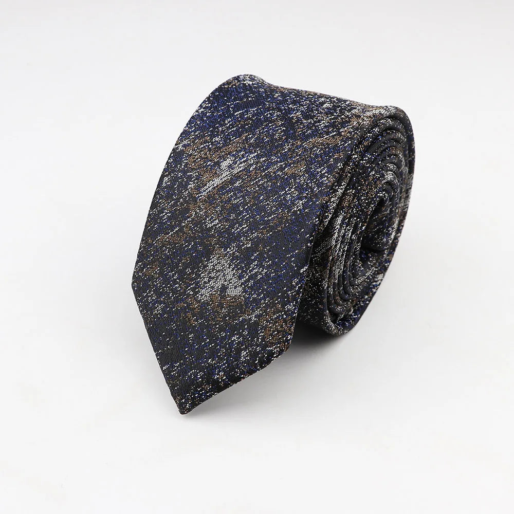 Cà Vạt Nam Công Sở Họa Tiết Thanh Lịch 6cm