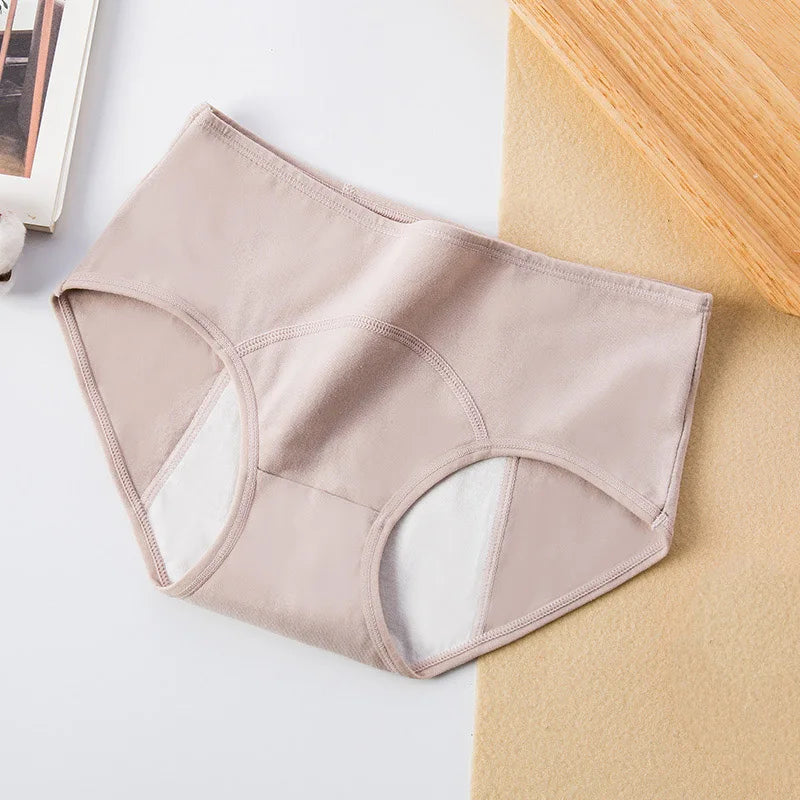 Anti-leak, breathable, cotton menstrual panties