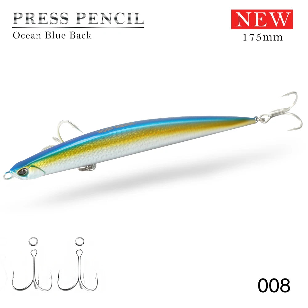 Hunthouse Sea Fishing Lure Sinking 125/175mm 40/50g